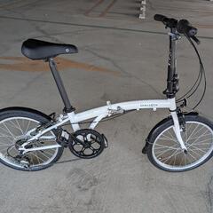 DAHON Gimmck D6 ホワイト 折りたたみ自転車