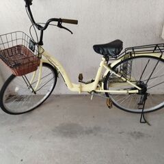 可愛い❤折りたたみ自転車