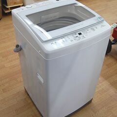 洗濯機 8.0kg アクア AQW-GV80J 2021年製 8kg 静音 DDMインバーター 