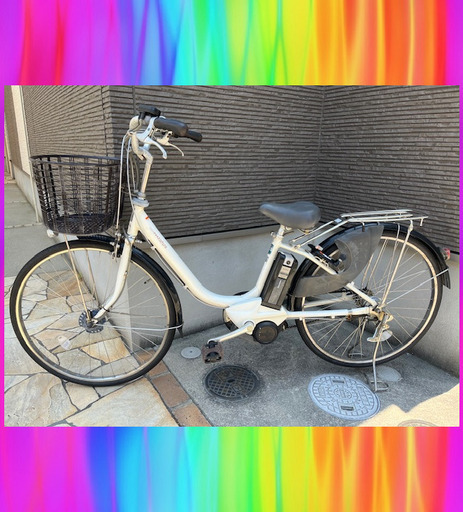 YAMAHA ヤマハ　パスナチュラ　6Ah 電動自転車　電動自転車　電動アシスト自転車　6141