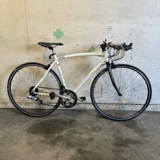 485(B)□岐阜発　△ TRINITY plus / ロードバイク / 2×7段変速 / 走行確認 / シートポストの固定金具欠品 / 防犯有り / 現状品　R6.5/15□