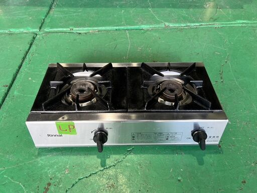 大阪❗️♻️エコマックス♻️配送も可⭕️「S437」⭐️RINNAI ⭐️ 業務用ガスコンロ　LPガス用 RSB-206A
