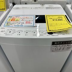 ジモティ来店特価!! 洗濯機 ハイアール JW-C55D 2021 J-0645