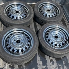 15インチ、メッキホイール、タイヤ