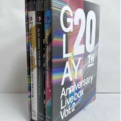 GLAY 20th Anniversary Livebox Vol.1 Vol.2 セット Blu-ray Disc ブルーレイディスク【中古品】☆札幌市白石区 白石店 