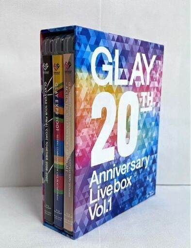 GLAY 20th Anniversary Livebox Vol.1 Vol.2 セット Blu-ray Disc ブルーレイディスク【中古品】☆札幌市白石区 白石店