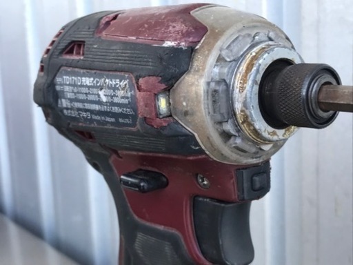 E416◇マキタ◇充電式インパクトドライバ◇バッテリー付き/18V6.0Ah  