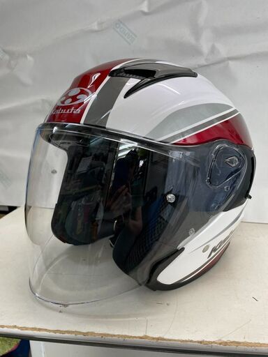 OGK KABUTO EXCEED　ジェットヘルメット　L　59-60㎝未満　埼玉県和光市　リサイクルショップ　ケイラック　GMW50 OGK KABUTO EXCEED ジェットヘルメット L 59-60㎝未満 埼玉県和光市