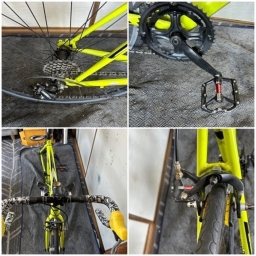 SIAFEIロードバイク27インチSHIMANO 14段変速 (S) 桃山南口のクロス  