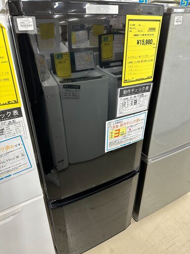 ジモティ来店特価!!　冷蔵庫　三菱　MR-P15C　2018　　J-0651