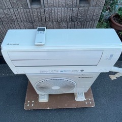 f●■三菱重工 ルームエアコン 2018年 2.2kw ～6畳 ビーバーエアコン 標準モデル コンパクトタイプ SRK22TW/リモコン有り