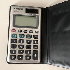 CASIO 手帳型電卓　太陽電池式