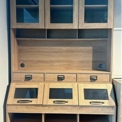 LOWYA  ロウヤ　ラック　食器棚　カフェ　カップボード