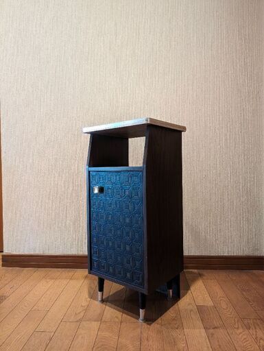 昭和レトロ 棚 電話台