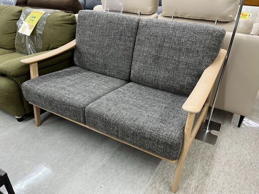 シギヤマ家具　ベンチソファー　2人掛けソファ