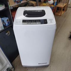 日立 5.0㎏ 全自動 洗濯機 2016年製 NW-50WR ホワイト HITACHI 札幌市