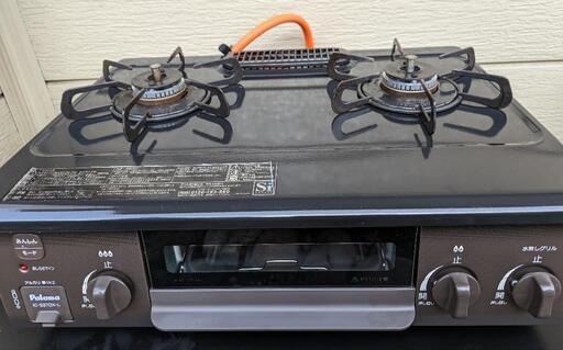 【LPガス用】2020年製 パロマ ガスコンロ◆グリルきれい◆IC-S37DX-L
