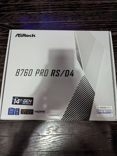 美品 B760 Pro RS/D4 Asrock マザーボード