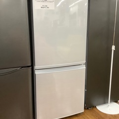 SHARP 2ドア冷蔵庫　SJ-D14A-S 2015年製　13,200円