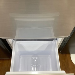 SHARP 2ドア冷蔵庫　SJ-D14A-S 2015年製　13,200円