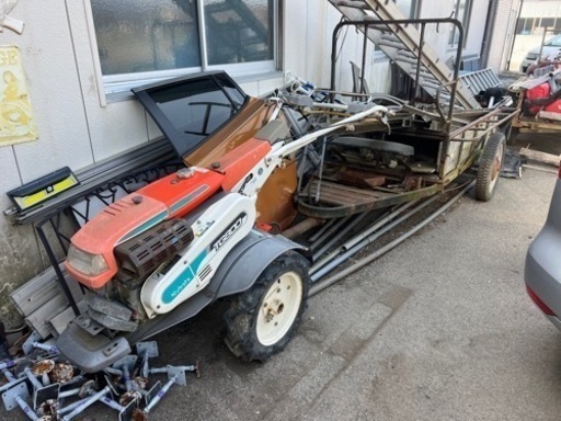 耕運機　トレーラー