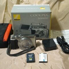 美品：NIKON coolpix S9900：元箱他一式付属 美品：NIKON coolpix S9900：元箱他一式付属