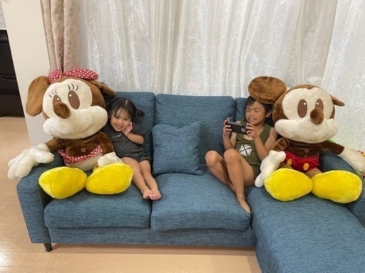 ぬいぐるみ特大　 ミッキー\u0026ミニー2体セット