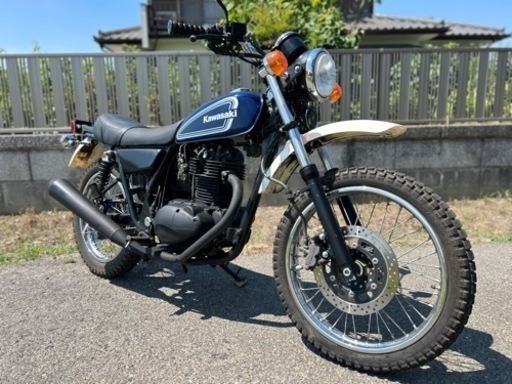 Kawasaki250TR☆走行少！6.000km☆バッテリー・プラグ・チェーンなど新品☆キャブオーバーホールで絶好調！！ネイキッドバイク☆