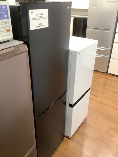 IRIS  OHYAMA 2ドア冷蔵庫　IRSE-16A-B 2020年製　17,600円