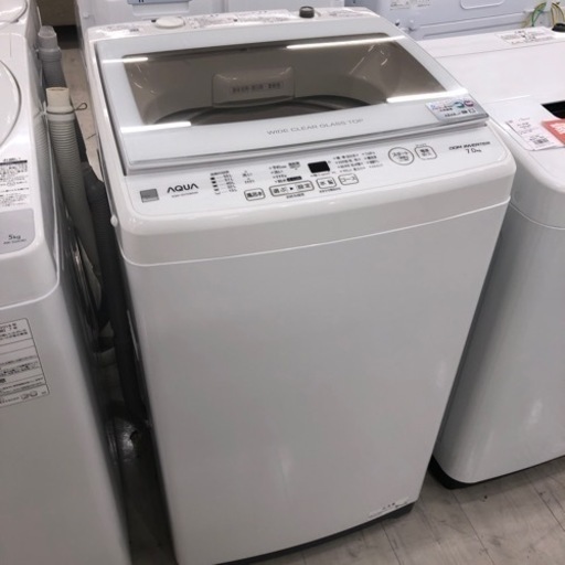 安心の1年保証！AQUA 全自動洗濯機【トレファク堺福田店】