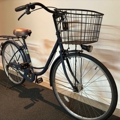配達可 ハブダイナモ レトロ 26インチ シティサイクル ママチャリ 軽快車
