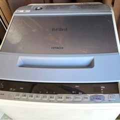 🉐完売‼️高年式 2019年製 日立全自動洗濯機7kg ビートウォッシュ　ご来店&お返事早い方優先です‼️