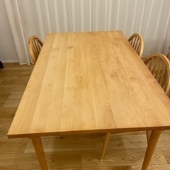 最終セール！モモナチュラル ダイニングセット