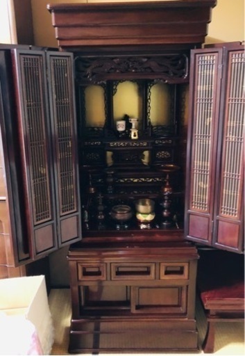 お仏壇 仏具 経机 セット