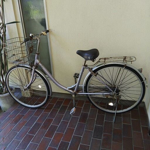 ブリヂストン自転車・シティサイクル・26インチ・軽快車・【引き取り