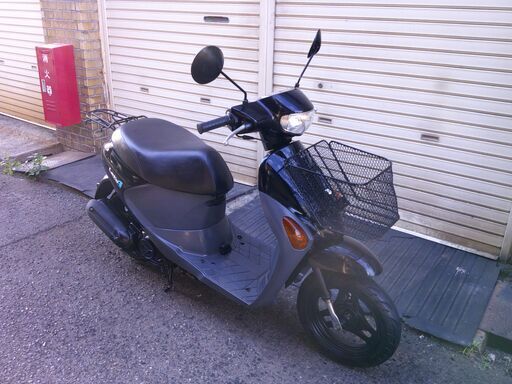 レッツ4 FI 4スト スペアキー有 タイヤ前後バリ山 Eオイル交換済 ガソリン