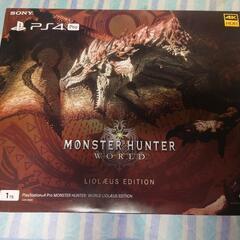 PS4pro モンスターハンターワールドリオレウスエディション