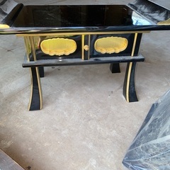 【浄土真宗大谷派御年代物大型金仏壇＋経机＋仏具フルセット】