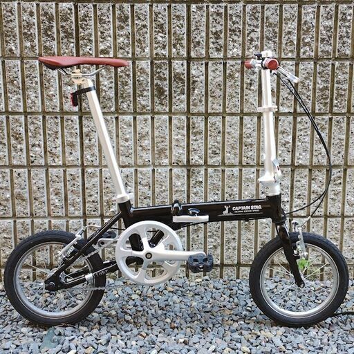 ほぼ新品　キャプテンスタッグ　リライト14　折りたたみ自転車　14インチ