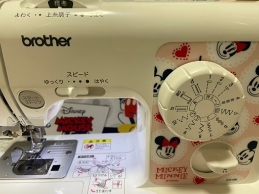 Brother ミッキー＆ミニー ディズニー ミシン A39-MM brother A39-MM