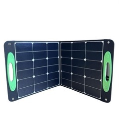 ソーラーパネル 100W 折りたたみ 充電器 防災 アウトドア ポータブル電源