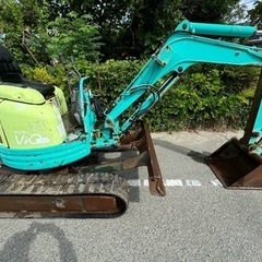 【売却済】　ヤンマー2トン　福岡県小郡市　 中古整備済み ヤンマー B3-6A ミニユンボ（ミニショベル）2t~3t 中古重機・建機販売