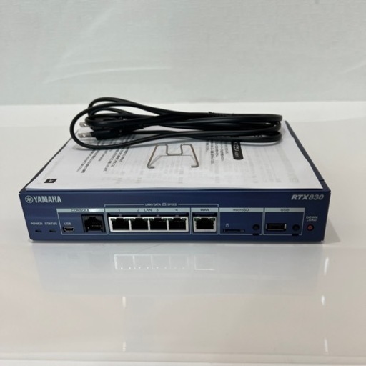 〔美品〕YAMAHA RTX830 ギガアクセス VPNルータ