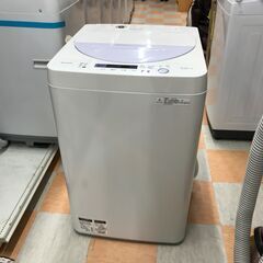 洗濯機 5.5kg シャープ ES-GE5A 2017年製 W(...
