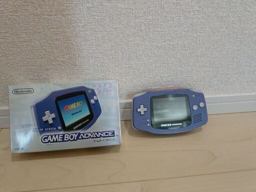 箱取説付 ゲームボーイアドバンス バイオレット
