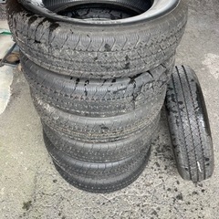 ブリヂストン　V-STEEL 265 205/70R17.5 115/113L LT  7本セット 2023