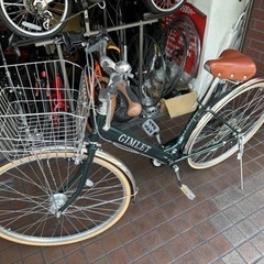 27インチ　外装6段変速　ledオートライト　さびにくいステンレスかご付き 27インチ 外装6段変速 ledオートライト さびにくいステンレスかご付き