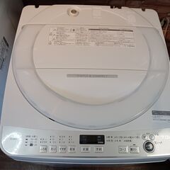 SHARP 洗濯機 7㎏ ES-GE7E-W 2020年製 □買取GO‼ 栄和