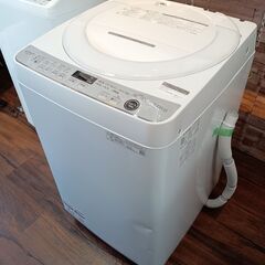SHARP洗濯機ES-GE7E ♦️ SHARP 電気洗濯機【2021年製】ES-GE7E-W