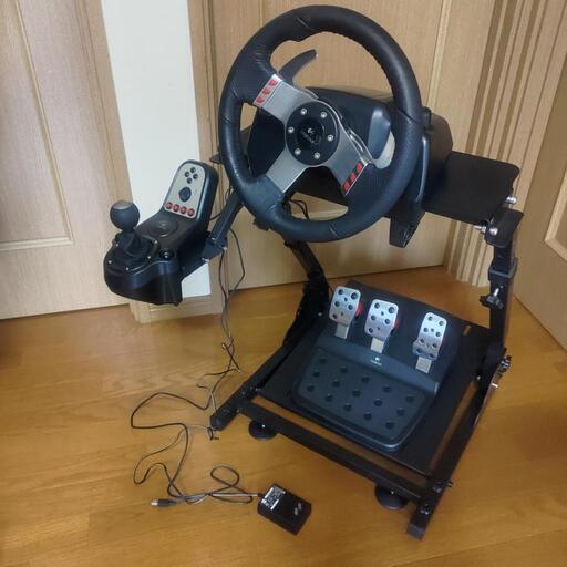 ロジクールハンコンスタンド、オマケ付き